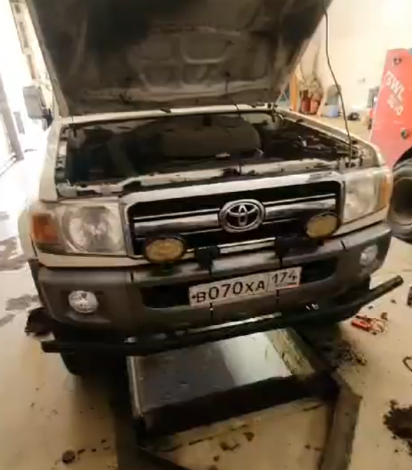 Запуск двигателя